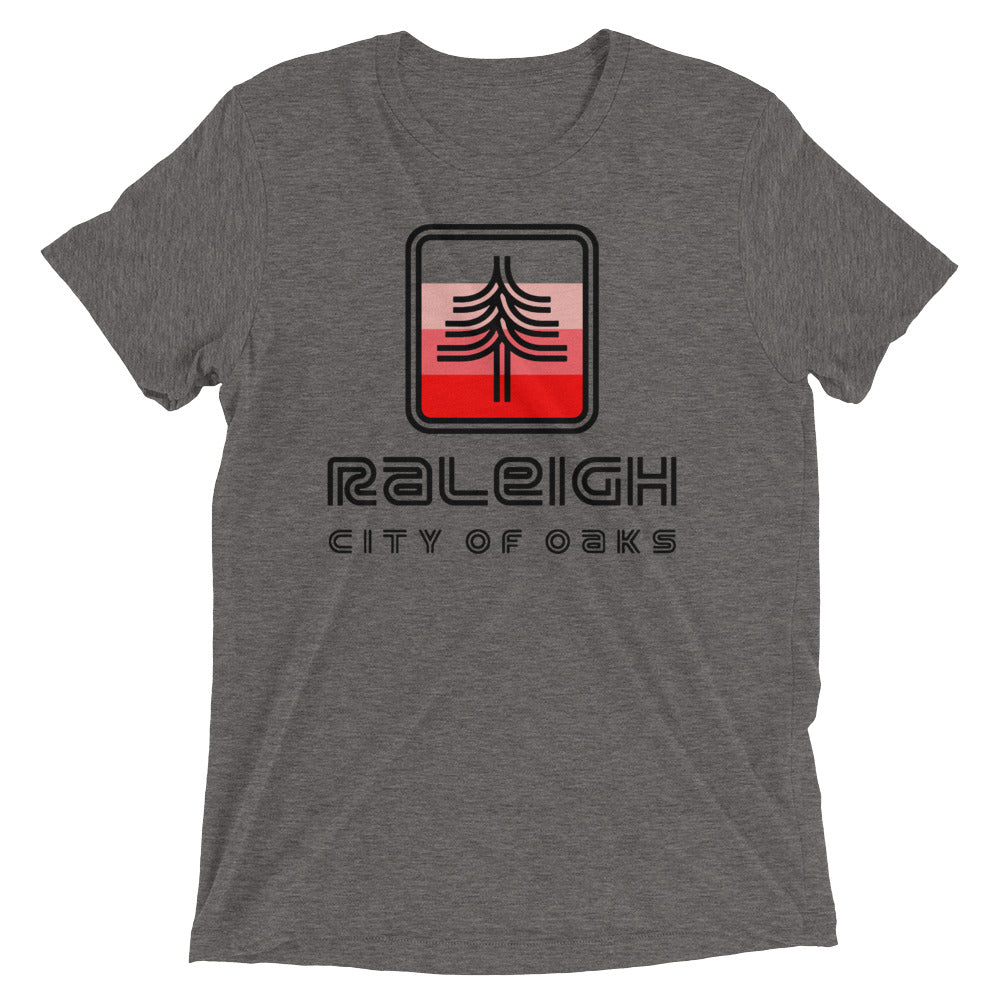 Raleigh - City of Oaks (Black & Red) - Mens