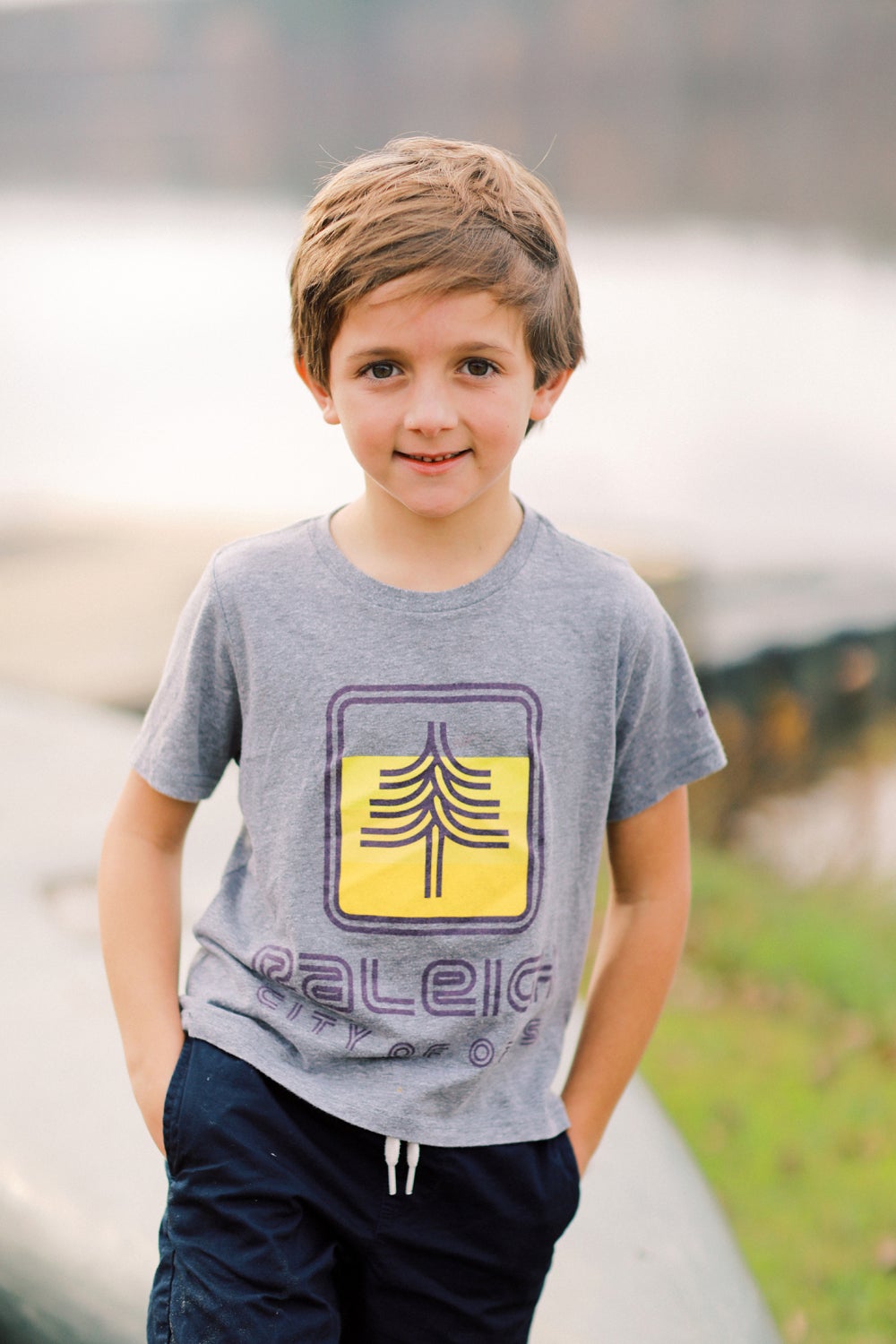 Raleigh - City of Oaks - Youth Short Sleeve T-Shirt