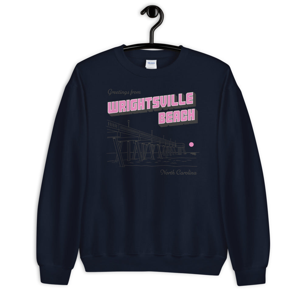 Wrightsville Beach Unisex Crewneck Sweatshirt