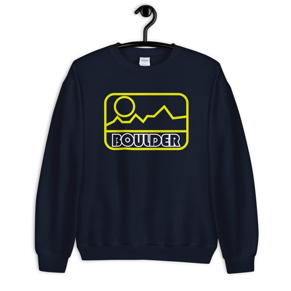 Boulder Unisex Crewneck Sweatshirt